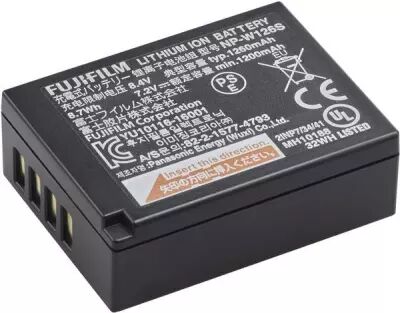 Batterie NP-W126S pour hybrides sries XT et XE - Fujifilm