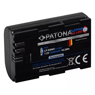 Batterie Platinum compatible Canon LP-E6NH - Patona