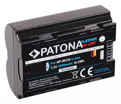Batterie Platinum compatible Fuji NP-W235 - PATONA