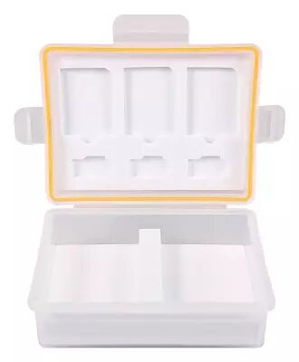 Bote de rangement pour batteries et cartes mmoire - Patona
