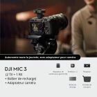 Bundle DJI Mic 3 (2 TX + 1 RX) & adaptateur caméra