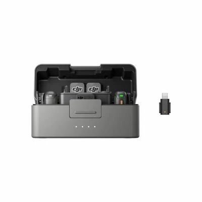 Bundle DJI Mic 3 (2 TX + 1 RX) & adaptateur Lightning
