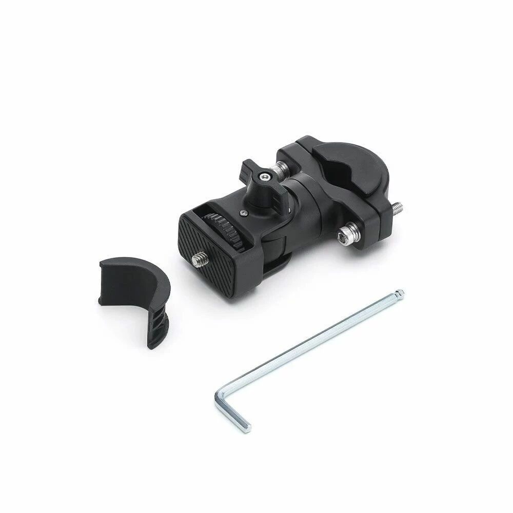 Kit De Fixation Moto/vélo Pour Caméra D'action - Compatible Insta360, GoPro, DJI Osmo - Perche Selfie 110 Cm Incluse - 9