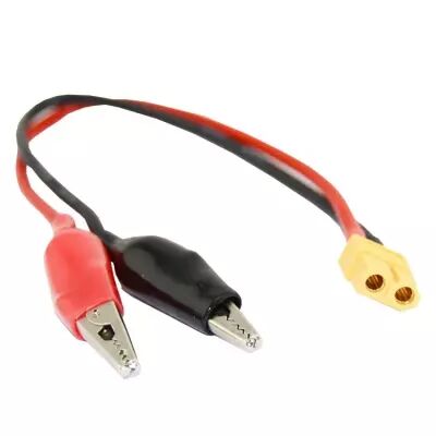 Cble d\'alimentation XT60 vers pinces croco - ToolkitRC