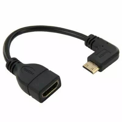 Cble de 16cm mini HDMI mle vers HDMI femelle - Sunsky