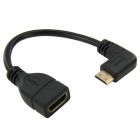 Câble de 16cm mini HDMI mâle vers HDMI femelle - Sunsky