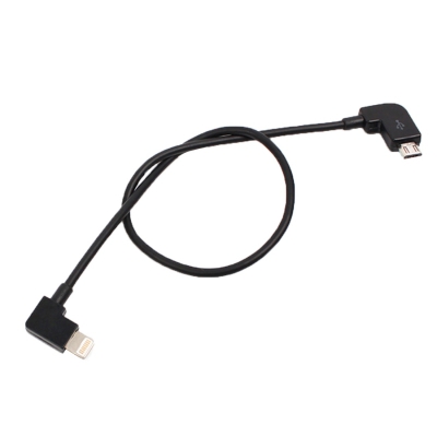 Câble micro-USB Lightning pour DJI Mavic Pro & Spark (30cm)