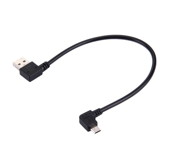 Câble USB coudé