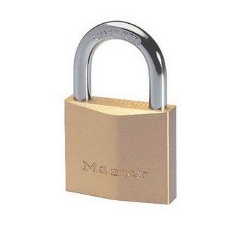 Cadenas laiton 4 clés réversibles haute protection largeur 40 mm coloris  unique Master Lock
