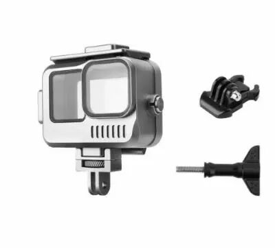 Ensemble d'accessoires pour GoPro Hero 11/10/9 Noir Boîtier de protection  étanche