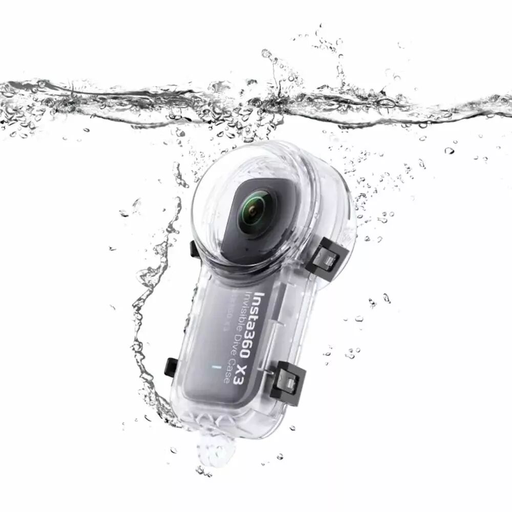Boîtier étanche 60 M Pour Insta360 X5 - Coque De Plongée Invisible, Protection Complète - Pour Sports Nautiques, Plongée, Surf
