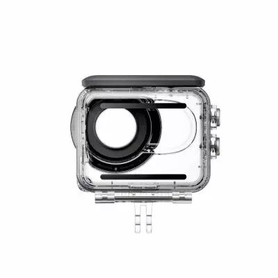 Boîtier étanche 60 M Pour Insta360 GO 3S Et GO 3 - Coque De Plongée Transparente ABS Et Verre Trempé