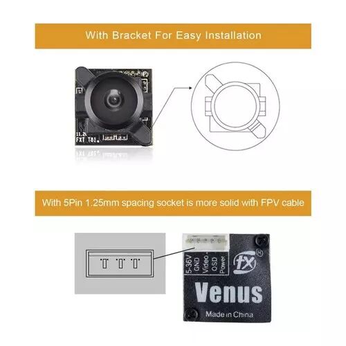 Caméra Venus T81 FPV CMOS - FXT