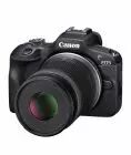 Canon EOS R100 avec objectif RF-S 18-45 mm f/4,5-6,3 IS STM et objectif RF-S 55-210 mm f/5-7,1 IS STM