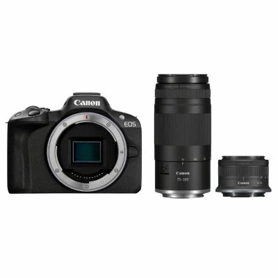 CANON EOS R50 + RF-S 18-45 mm f/4,5-6,3 IS STM + RF 75-300 mm f/4-5,6