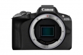 Canon EOS R50 avec objectif RF-S 18-45mm et objectif 55-210mm
