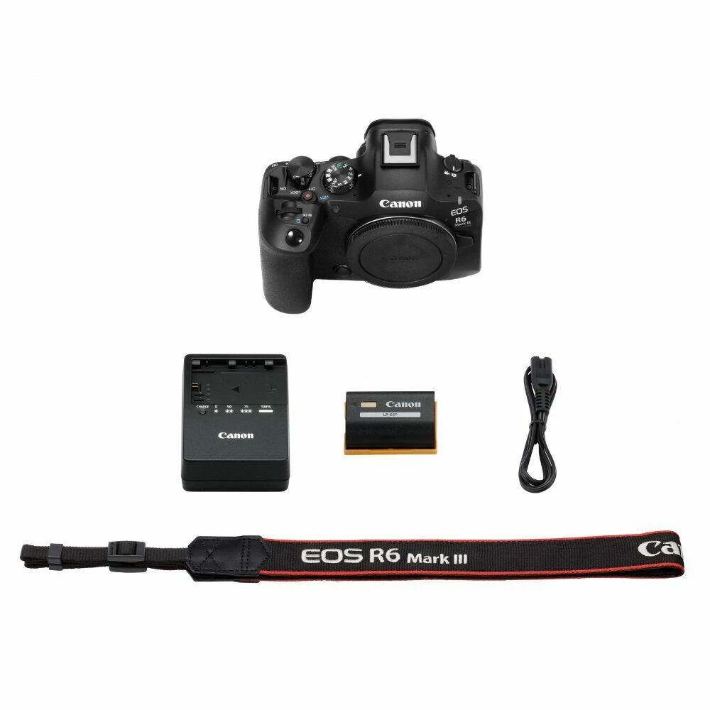 Canon EOS R6 Mark III (Boîtier nu) - Capteur 34,2 MP et 7K RAW cinéma