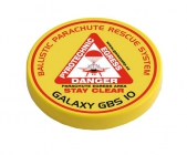 Capuchon container pour parachute Galaxy GBS