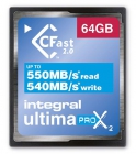 Carte 64Go CFast 2.0 UltimaPro X2 - Integral