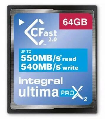 Carte 64Go CFast 2.0 UltimaPro X2 - Integral