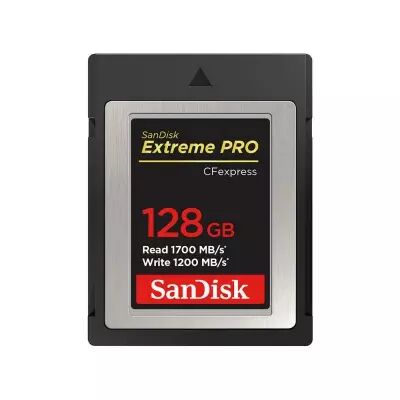 Carte CFexpress Extreme Pro 128Go Type B - Sandisk