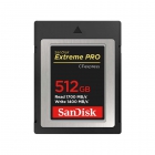 Carte CFexpress Extreme Pro 512Go Type B - Sandisk