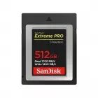 Carte CFexpress Extreme Pro 512Go Type B - Sandisk