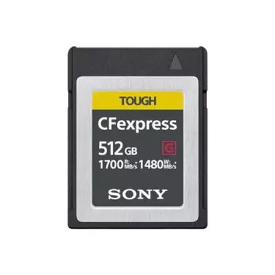Carte CFexpress Tough srie G 512Go Type B - Sony