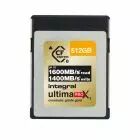 Carte CFexpress Ultimapro X2 Cinematic Gold Type B 2.0 - Intégral