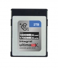 Carte CFexpress Ultimapro X2 Cinematic Silver Type B 2.0 - Intégral