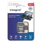 Carte mémoire microSDHC/XC V10 UHS-I U1 64 Go - SanDisk