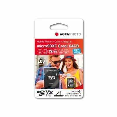 Carte Micro SDHC 64 Go Class 10 - AgfaPhoto