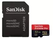 Carte microSDHC \ Extreme Pro\  32Go Classe 10 U3