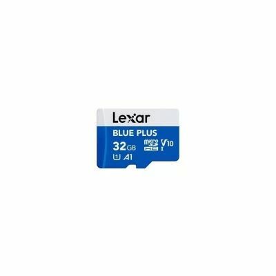 Carte microSDXC Blue Plus 128 Go avec adaptateur - Lexar