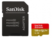 Carte microSDXC Extreme 128Go V30 A2 - SanDisk
