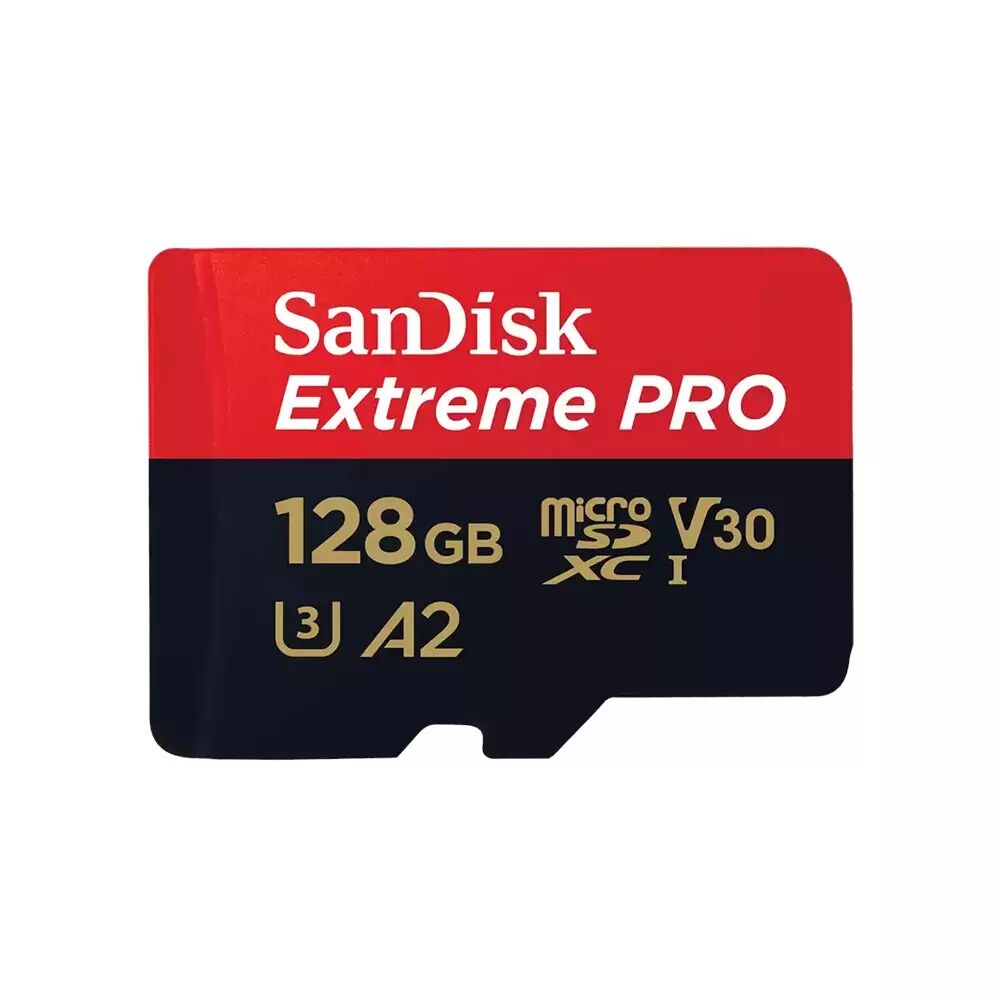 Carte microSDXC Extreme Pro 128 Go U3 - SanDisk