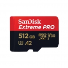 Carte microSDXC Extreme PRO 512 Go UHS-I - Sandisk