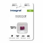 Carte microSDXC MOMENTUM I 512Go UHS-1 U3 V30 - Integral