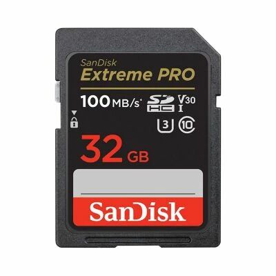 Carte SD Extreme Pro 32Go U3 V20 - SanDisk