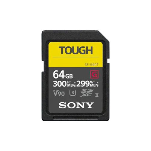 Carte SD Sony G Tough 64 Go : à l'épreuve de la vie