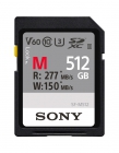 Carte SD série SF-M 512GB UHS-II V60 U3 - Sony 