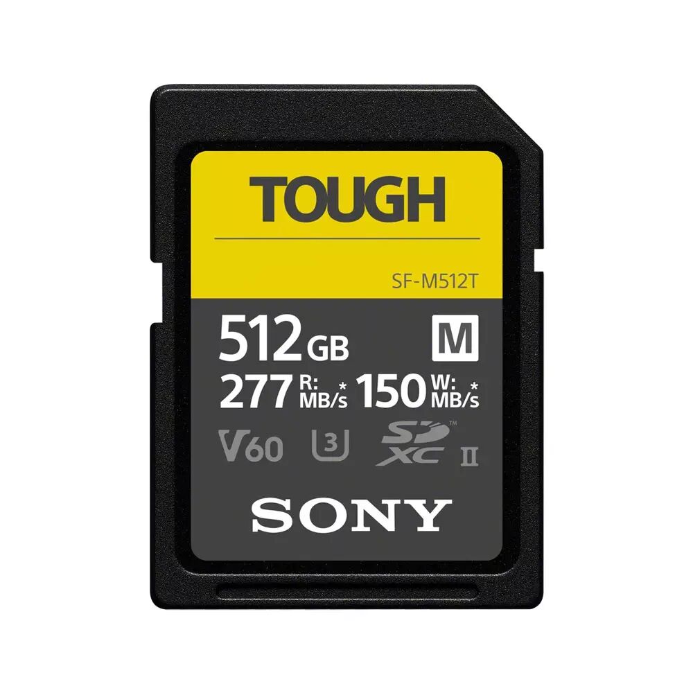 Carte SD Sony série SF-M 512Go UHS-II V60 U3