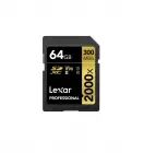 Carte SDXC 2000X Professional UHS-II 64Go - Lexar