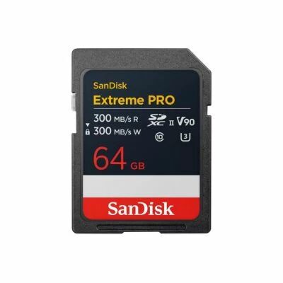 Carte SDXC Extreme Pro UHS-II 64Go V90 - SanDisk 