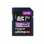 Carte SDXC UHS-1 U3 V30 - Integral