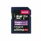 Carte SDXC UHS-1 U3 V30 - Integral