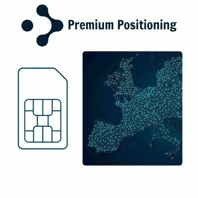 Carte SIM multi-oprateurs RTK Premium (1Go) valable1 an - Premium Positioning
