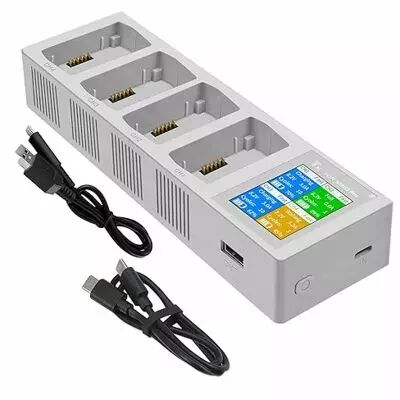 Chargeur avec cran digital pour DJI Mini 3 pro / Mini 4 Pro - Parbeson
