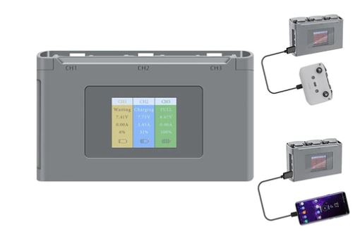 Hub de charge avec écran pour DJI Mini 1 & 2 - Parbeson