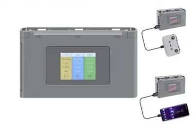 Chargeur de batterie avec cran LCD pour DJI Mini 2 - Parbeson